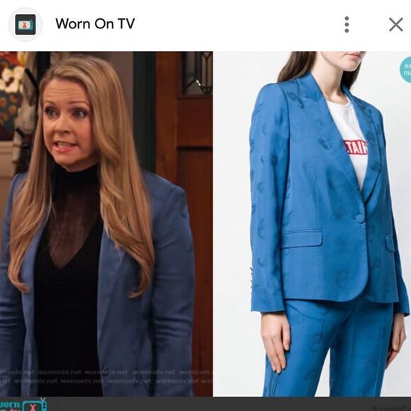 New Zadig & Voltaire Victor Paisley Blazer Small/ Fr 36 - Picture 14 of 16